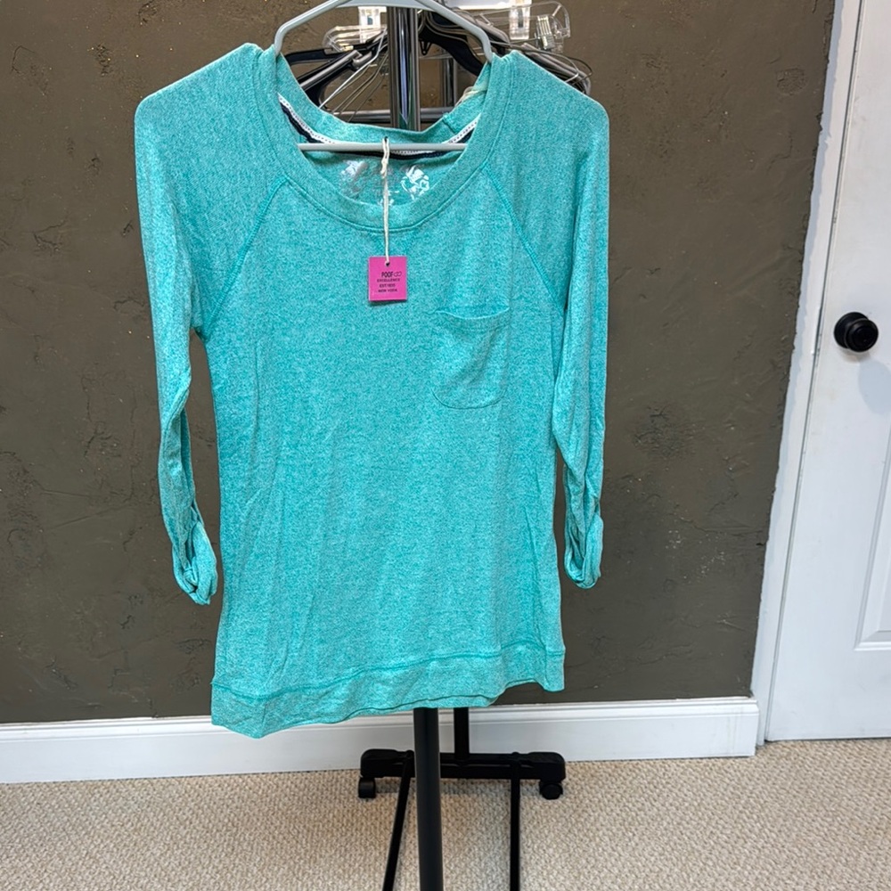 Teal Long Sleeve Top